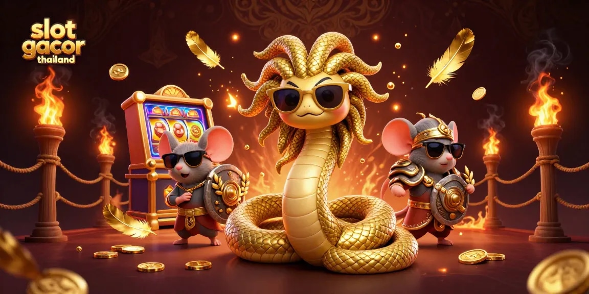 Experience the thrill of slot gacor thailand with dynamic gaming visuals and vibrant characters.