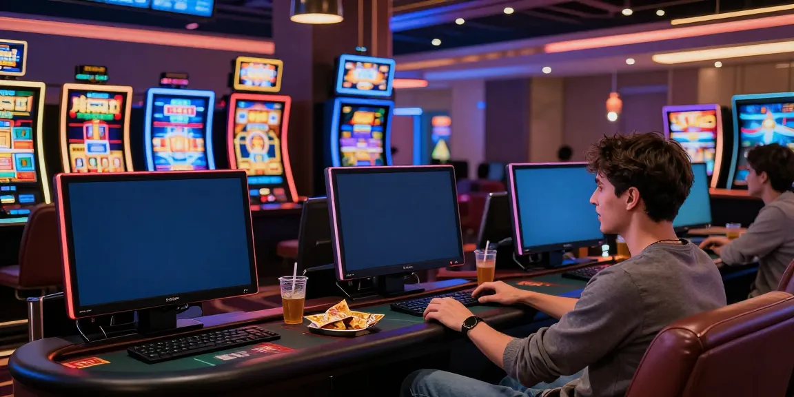 Player enjoying TX88 online gambling on smartphone amidst vibrant casino game visuals and engaging atmosphere.