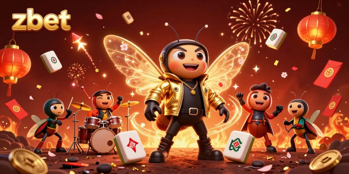 ZBET brings excitement with 3D characters celebrating online casino gaming diversity and fun.