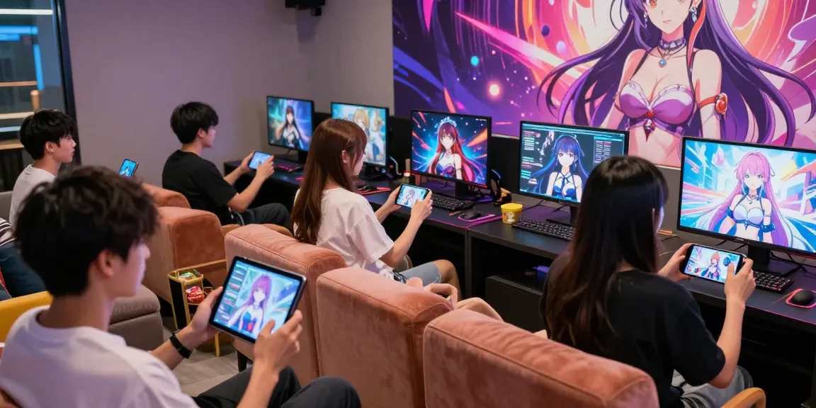 Engaging gameplay in ecchi games featuring animated characters and digital interactions in a vibrant gaming environment.