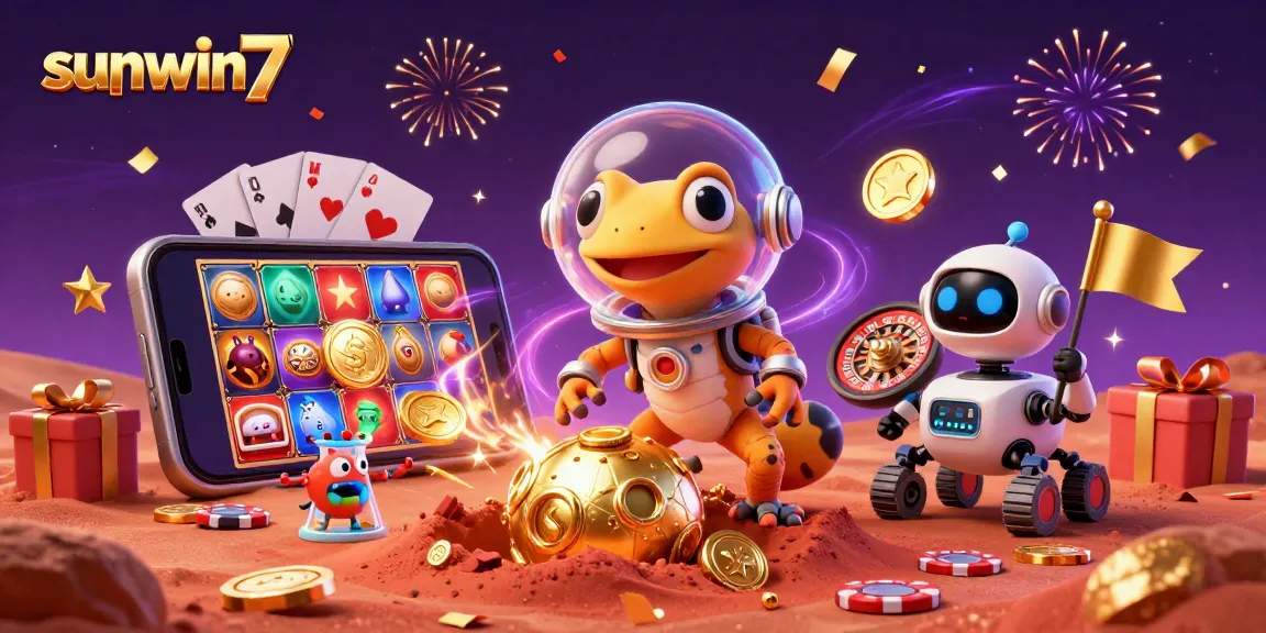 Experience the excitement of playing sunwin7 with vibrant slot games and golden casino treasures.