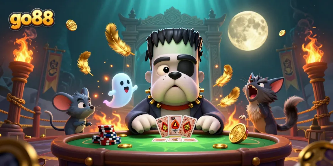 Engage in thrilling gameplay with go88, featuring vibrant characters and dynamic casino elements.